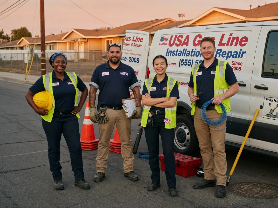 Gas Line Installation company in Lillie, LA